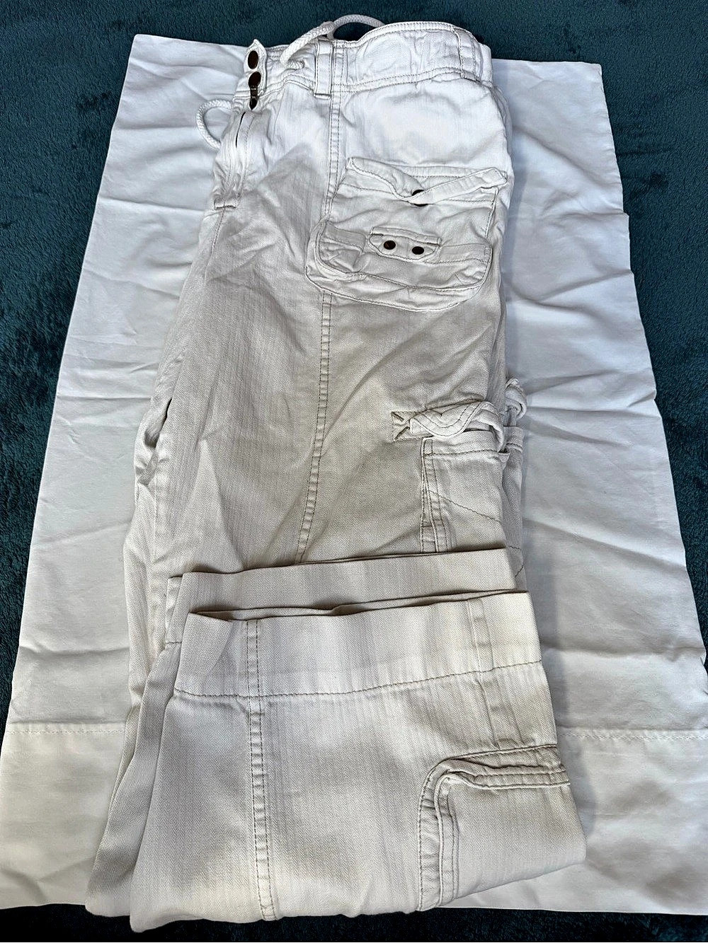 Free People Tahiti Drawstring Cargo Pants Women's